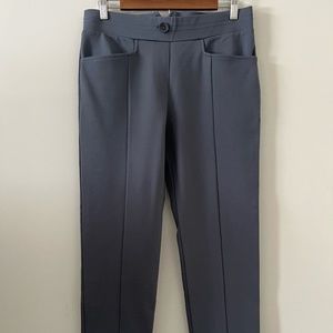 Betabrand Marseille Gray Yoga Dress Pants Size LP